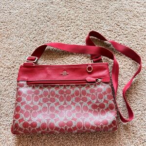 Coach Signature PVC Spencer Crossbody 33479